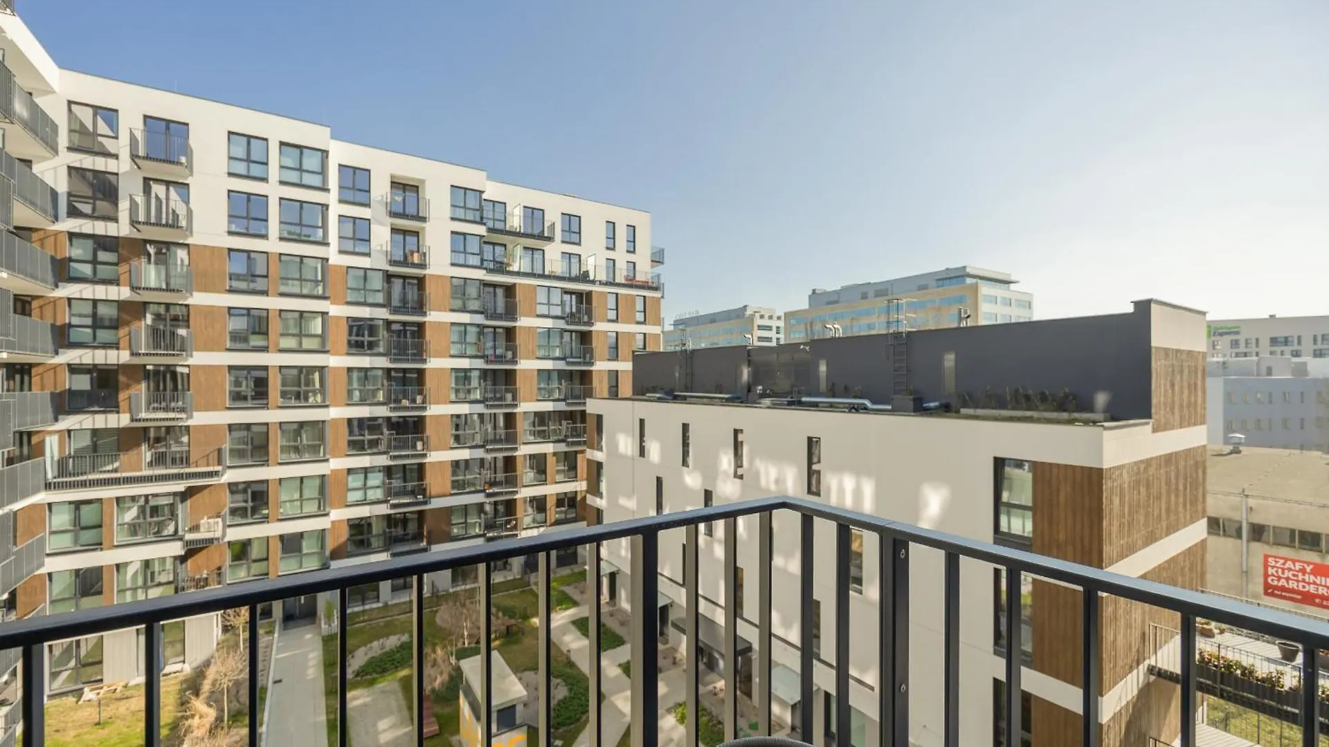 Elegant Mokotow Studio With Balcony And Parking By Noclegi Renters Warsaw 0*,